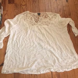 Lightly worn torrid blouse/swim cover